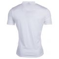Mens White London Logo S/s Tee Shirt 69580 by Armani Jeans from Hurleys