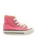 Infant Pink Chuck Taylor All Star Hi (2-9) 49673 by Converse from Hurleys