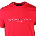 Mens Red Alert Logo S/s T Shirt 109081 by Tommy Hilfiger from Hurleys