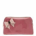 Womens Coral Ixoriaa Bow Make Up Bag 30171 by Ted Baker from Hurleys