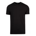Mens Black Branded Square Arm S/s T Shirt 50409 by Dsquared2 from Hurleys