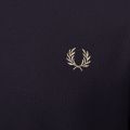 Mens Navy Contrast Cuff Pique S/s T Shirt 91936 by Fred Perry from Hurleys