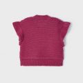 Kids Raspberry Knitted Vest 111240 by Mayoral from Hurleys