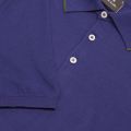 Mens Blue Knitted S/s Polo Shirt 27555 by PS Paul Smith from Hurleys