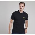 Mens Black Small Logo S/s T Shirt 71522 by Barbour International from Hurleys