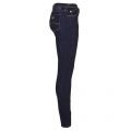 Womens Blue Wash J28 Mid Rise Skinny Fit Jeans 69774 by Armani Jeans from Hurleys