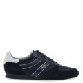 Casual Mens Dark Blue Orland_ Lowp Trainers 23529 by BOSS from Hurleys