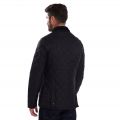 Mens Black Heritage Liddesdale Quilted Jacket 75297 by Barbour from Hurleys