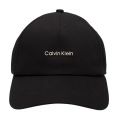 Womens Black Small Logo Cap 89163 by Calvin Klein from Hurleys