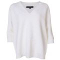Womens Winter White Mozart Ripple Knitted Jumper 60363 by French Connection from Hurleys
