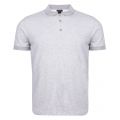 Athleisure Mens Light Grey Paule Slim Fit S/s Polo Shirt 26660 by BOSS from Hurleys
