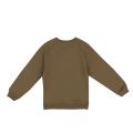 Boys Dark Olive Embroidered Toy Sweat Top 47351 by Moschino from Hurleys
