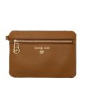 Womens Brown Signature Slater Large 2-in-1 Zip Wristlets 88598 by Michael Kors from Hurleys