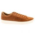Mens Tan Spencer Leather Trainer 71388 by Fred Perry from Hurleys