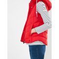 Womens Red Corsham Padded Hooded Gilet 105380 by Joules from Hurleys