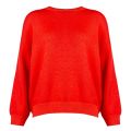 Casual Womens Bright Red Walotty Knitted Top 28547 by BOSS from Hurleys