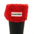 Kids Military Red Dual Cable Knit Wellington Socks (4-6 - 3-5) 68845 by Hunter from Hurleys