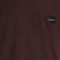 Mens Oxblood Heather Pocket S/s T Shirt 49893 by Calvin Klein from Hurleys