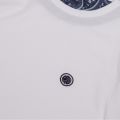 Mens White Small Logo S/s T Shirt 49257 by Pretty Green from Hurleys