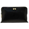 Womens Black Hillda Small Leather Make Up Bag 63134 by Ted Baker from Hurleys