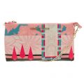 Womens Pink Printed Saffiano Cross Body 8999 by Versace Jeans from Hurleys