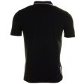 Mens Black Training Core Identity Stretch S/s Polo Shirt 64255 by EA7 from Hurleys