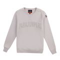Girls Silver Grey Bianca Crew Sweat Top 90714 by Parajumpers from Hurleys