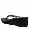 Womens Black High Fashion Wedge Flip Flops 41836 by Havaianas from Hurleys