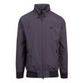 Mens Dusk Grey Illford Hooded Jacket 73369 by Barbour International from Hurleys