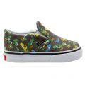 Toddler Yoshi & Pewter Classic Slip Nintendo Trainers (4-9) 52132 by Vans from Hurleys