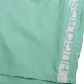 Mens Pastel Green Dolphin Side Logo Swim Shorts 74113 by BOSS from Hurleys