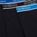 Mens Marine 3 Pack Trunks 58787 by Emporio Armani Bodywear from Hurleys
