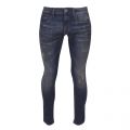 Mens Dark Aged Antic Destroy 3301 Deconstructed Skinny Jeans 33692 by G Star from Hurleys