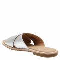 Womens Silver Joni Metallic Leather Slides 39486 by UGG from Hurleys