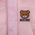Baby Blossom Pink Faux Fur Lined Coat