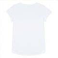 Junior Optic White Tiger Stars S/s T Shirt 45826 by Kenzo from Hurleys