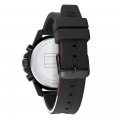 Mens Black/Red Mason Silicone Watch 79968 by Tommy Hilfiger from Hurleys