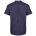 Mens Navy Multi Stitch S/s Shirt 24206 by Lyle & Scott from Hurleys