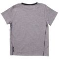 Boys Grey Multi Eagle S/s T Shirt 11554 by Armani Junior from Hurleys