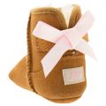Infant Chestnut Jesse Bow II Booties (XS-S) 16103 by UGG from Hurleys