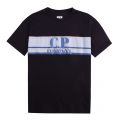 Boys Total Eclipse Logo Stripe S/s T Shirt 53542 by C.P. Company Undersixteen from Hurleys
