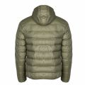 Mens Woodland Green Branded Light Padded Jacket 33296 by Lyle & Scott from Hurleys
