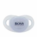 Baby Pale Blue Branded Dummy 99164 by BOSS from Hurleys