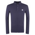 Casual Mens Dark Blue Passerby L/s Polo Shirt 28210 by BOSS from Hurleys