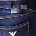 Womens Blue Wash J28 Skinny Fit Jeans 59034 by Armani Jeans from Hurleys