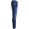 Mens Bay Blue Wash Lean Dean Slim Fit Jeans 22925 by Nudie Jeans Co from Hurleys