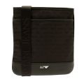 Mens Black Messenger Bag 69702 by Armani Jeans from Hurleys