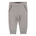 Toddler Grey Marl Branded Sweat Pants 45587 by BOSS from Hurleys