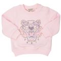 Baby Pink Tiger 13 Sweat 70819 by Kenzo from Hurleys