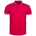 Athleisure Mens Bright Pink Paul Slim S/s Polo Shirt 22048 by BOSS from Hurleys
